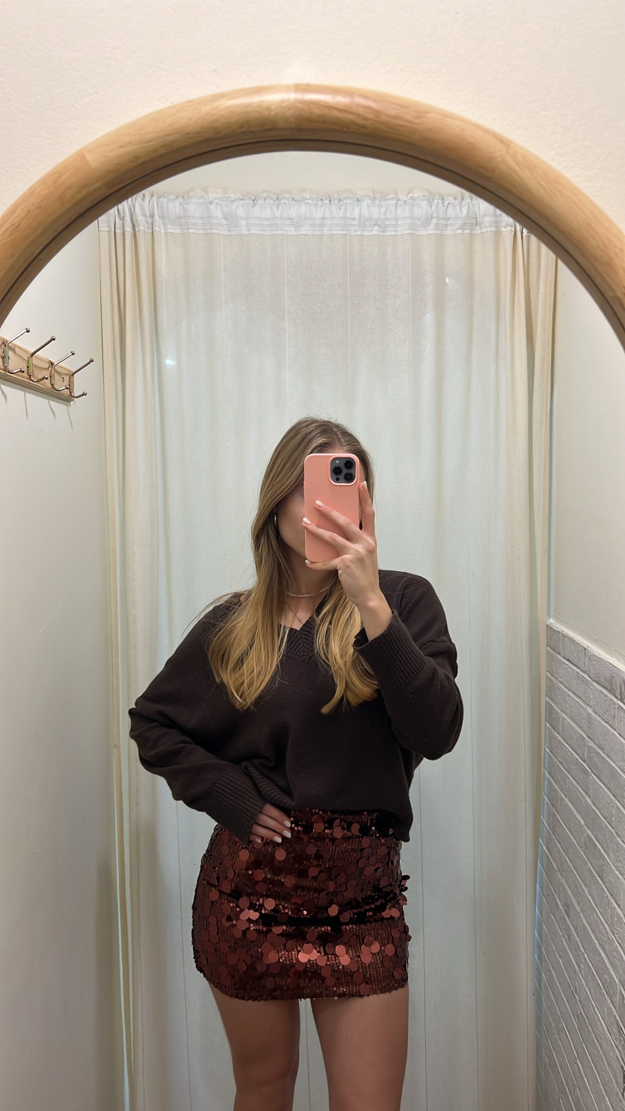 Minigonna paillettes