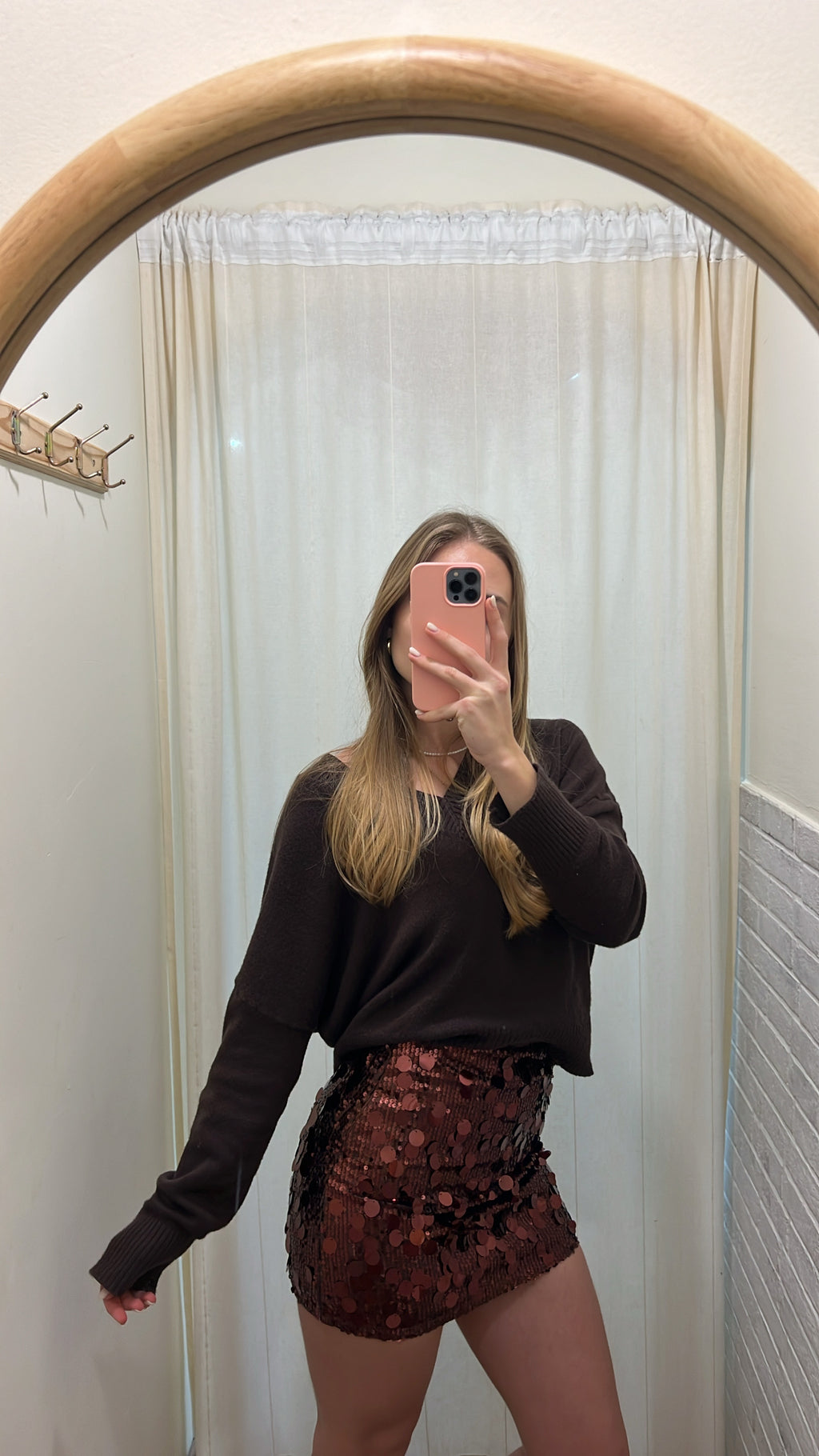 Minigonna paillettes