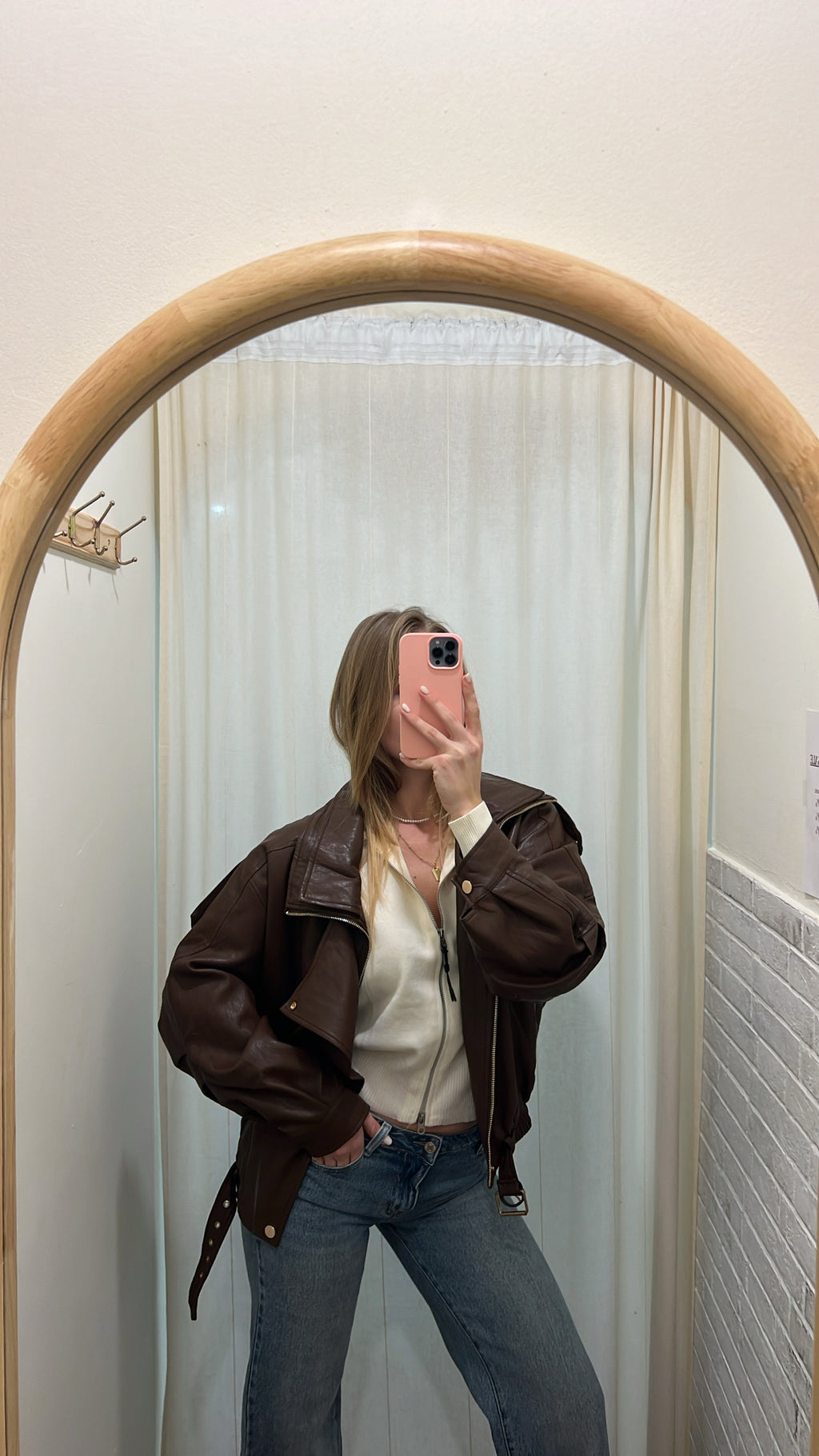 Giacca Icon in ecopelle