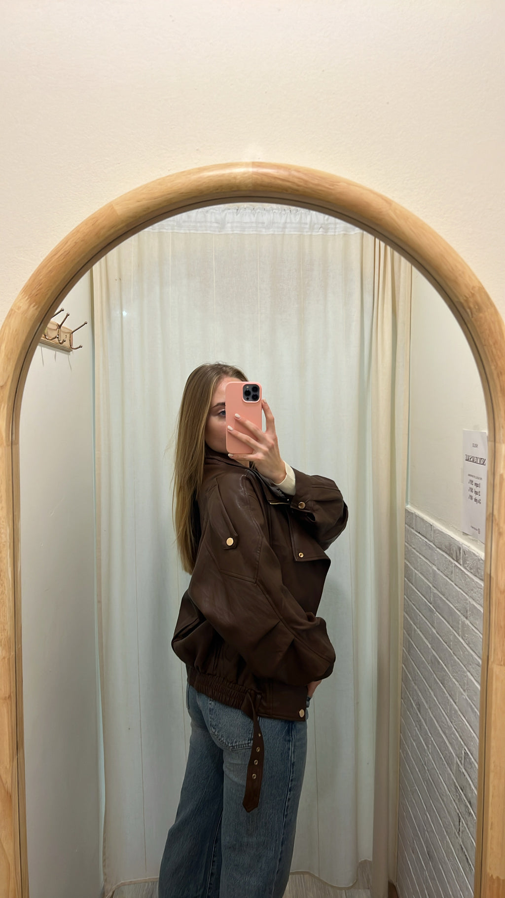 Giacca Icon in ecopelle