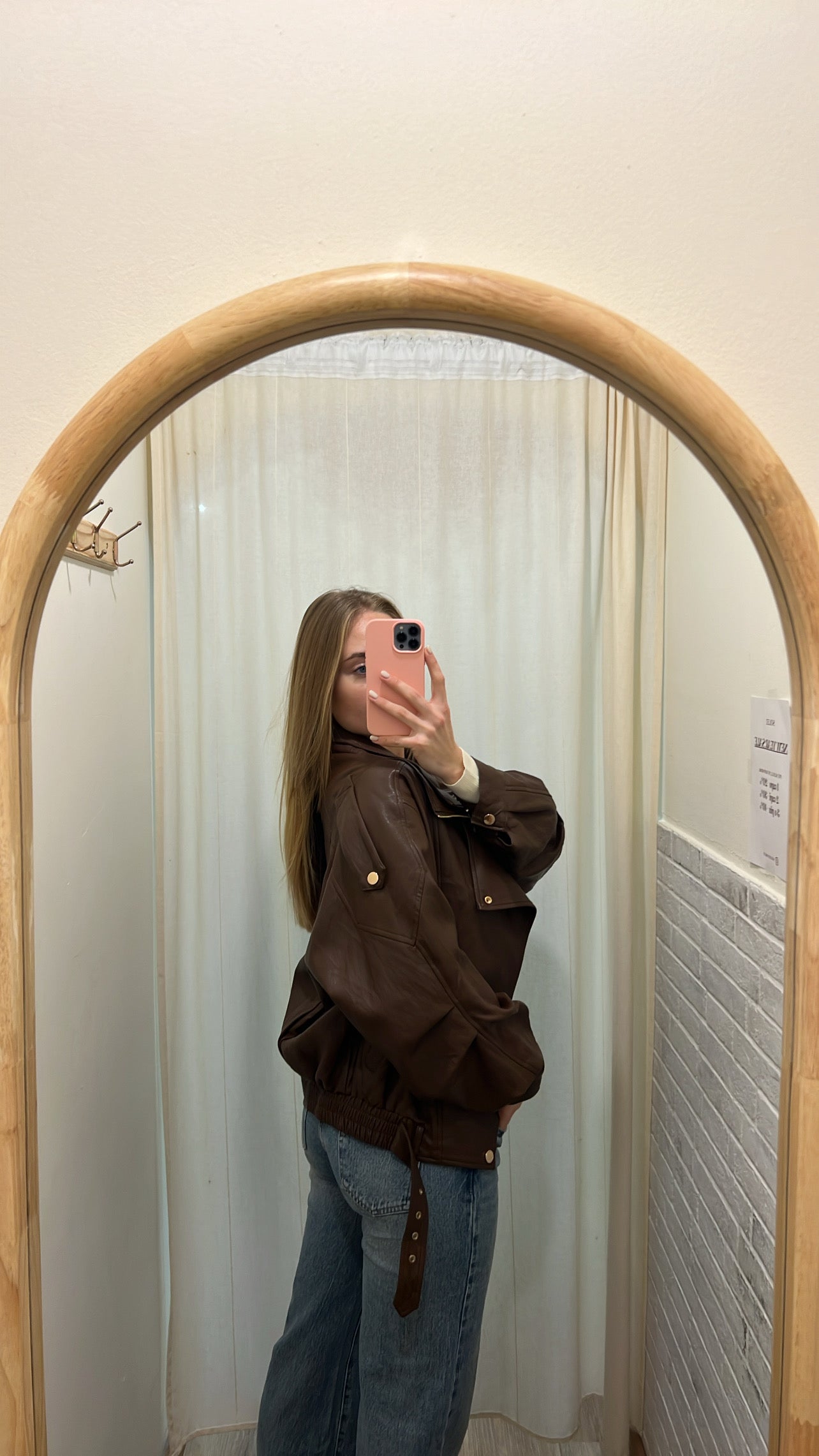 Giacca Icon in ecopelle