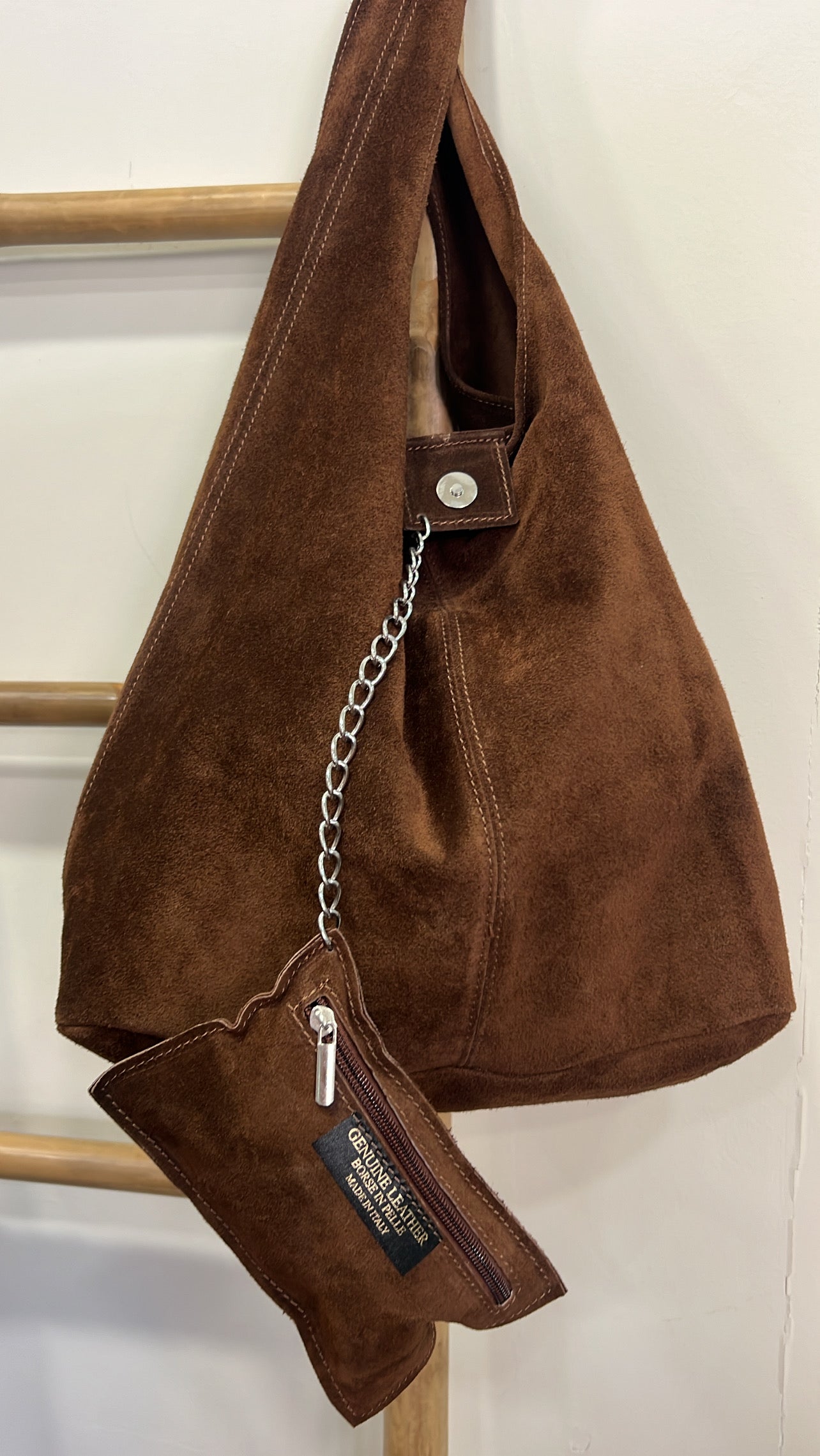 Borsa in camoscio