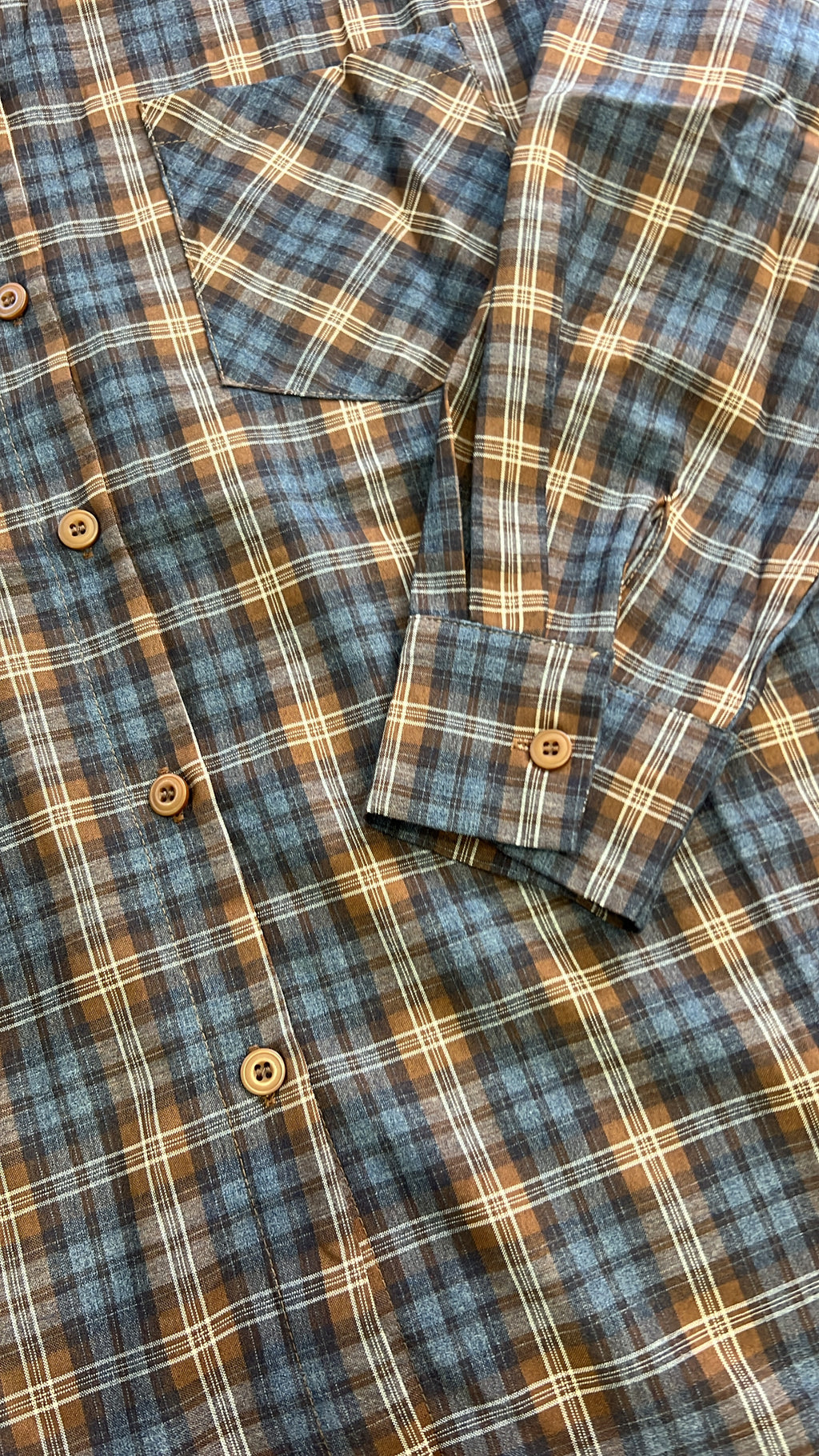 Camicia toffee over