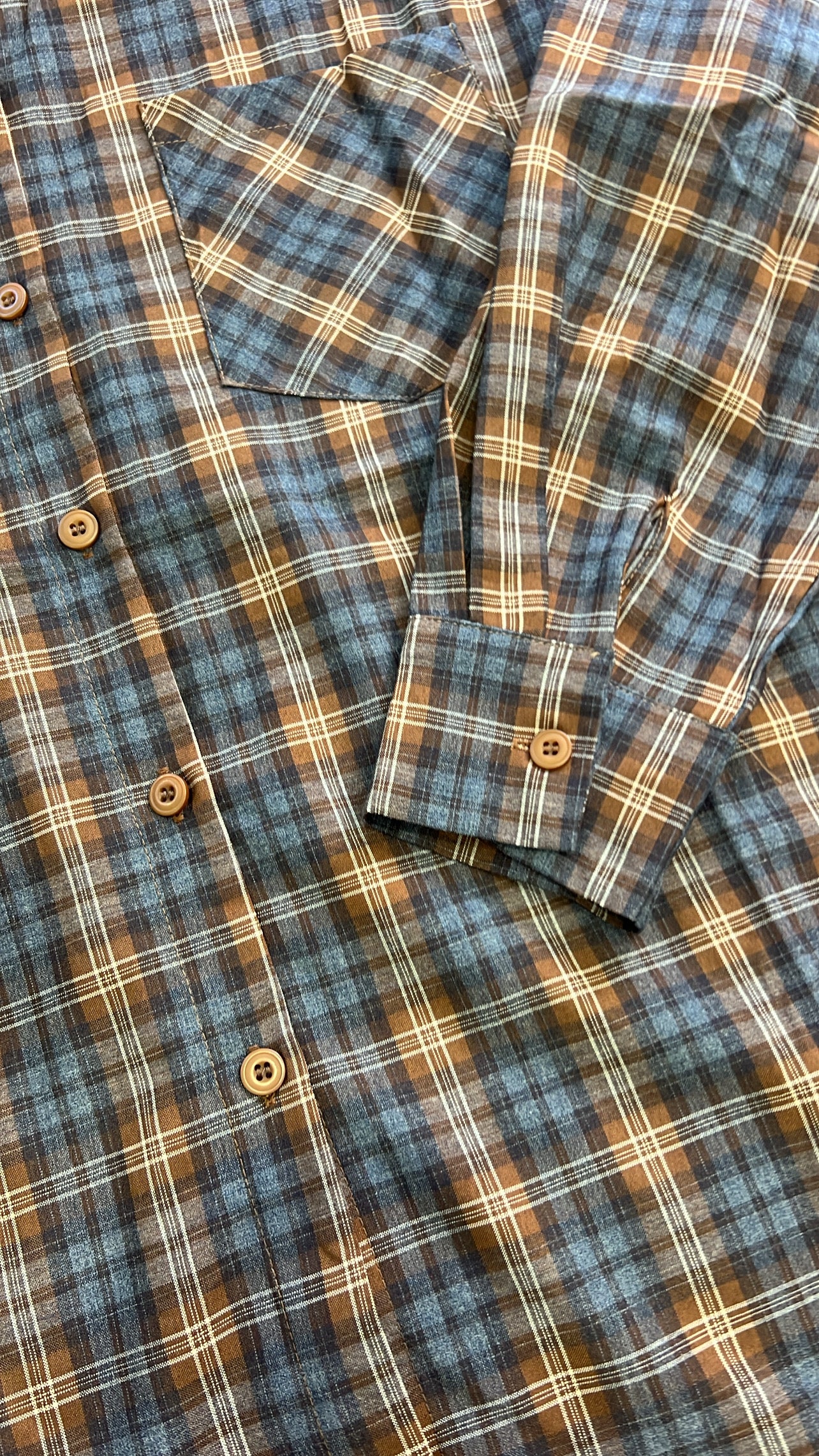 Camicia toffee over